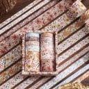 Set de 12 role de bandă cu motiv floral Rhapsodia 2 m pentru decorarea jurnalelor, planificatoarelor, invitațiilor și altor proiecte creative 4
