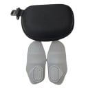 Set de 2 elastice pentru întărirea degetelor 9,1 x 4,3 x 2 cm, fabricate din PVC cu fagure, cu husă de protecție, antrenor de prindere 3