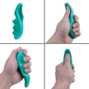 Set de 2 instrumente de masaj prin presopunctura pentru punctele de presiune pe spate, gat si coloana vertebrala, design ergonomic pentru ameliorarea tensiunii musculare 2