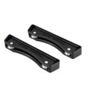 Set de 2 suporturi pentru bobine de filament 165 × 30,6 × 23,9 mm cu rulmenți și bază antiderapantă Suport stabil pentru imprimarea 3D din materiale 3