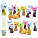 Set de 20 bucăți de jucării săltărețe animale Figurine mini colorate pentru copii Jucărie din plastic distractivă 1