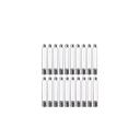 Set de 20 bucăți sticle de sticlă pentru insulină 3 ml 57 × 13 mm sticlă borosilicată ambalate steril 6
