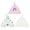 Set de 3 bonnets en coton pour enfants 7