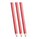 Set de 3 creioane pentru prelucrarea lemnului 17,5 cm pentru marcare cu cap plat Creioane speciale pentru tâmplărie Formă octogonală și pătrată pentru meșteri 2