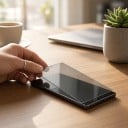 Set de 3 sticlă mată rezistentă pentru Samsung Galaxy S26 Protecție a ecranului împotriva amprentelor Decupaj pentru cameră Accesorii de curățare 2
