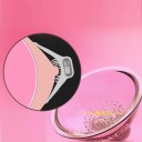 Set de 3 ventuze vibrante cu controler pentru mameloane si vagin cu 10 moduri de vibratie si stimulare la 360° roz ambalaj discret de 28 mm 3