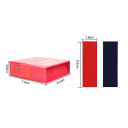 Set de 300 bucăți benzi articulare de mușcătură bidirecționale pentru dinți 1,8 x 5,5 cm subțiri 0,1 mm pentru controlul mușcăturii utilizare stomatologică 2