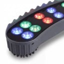 Set de 5 bucăți de lumini LED exterioare pentru copaci 12 W Diametru interior 310 mm Aluminiu Grad de protecție IP65 Lumină colorată RGB Pentru iluminarea trunchiului 2