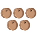 Set de 5 capace de protecție pentru prize pentru copii din silicon flexibil, motiv ursuleț, împotriva accidentelor cu curent electric 10