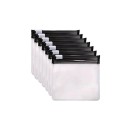 Set de 7 pungi pentru medicamente 7,5 x 7,5 cm, pungi transparente cu fermoar, pungi reutilizabile, organizator de călătorie, ambalaje din plastic pentru medicamente 1