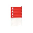Set de 7 pungi pentru medicamente 7,5 x 7,5 cm, pungi transparente cu fermoar, pungi reutilizabile, organizator de călătorie, ambalaje din plastic pentru medicamente 2