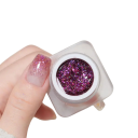 Set de 8 bucăți de geluri strălucitoare cromate pentru unghii UV LED lacuri de gel lucioase pentru nail art, întărite în lampă UV și LED 11