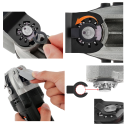 Set de 8 lame de ferăstrău oscilante, lamă din oțel carbon japonez de 34 mm, lame de schimb pentru lemn, plastic, metal, unealtă multifuncțională 2