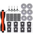 Set de accesorii pentru aspirator robotic 23 buc 1 perie principală 6 mopuri 4 filtre 8 saci 4 perii de curățare Piese de schimb pentru întreținerea completă 1