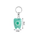 Set de brichete cu ață dentară 30 buc 15 m pe bucată, carcasă din plastic cu inel, carcasă portabilă multicoloră pentru igiena orală 3