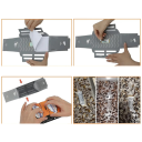 Set de capcane lipicioase pentru gândaci 10 buc 190×90×5 mm construcție din carton capcan pliabil pentru uz casnic 3