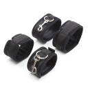 Set de cătușe și curele pentru joc BDSM, reținere pentru pat, dimensiune reglabilă, ambalaj discret pentru confort și intimitate 3