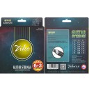 Set de corzi DPP-011 pentru chitară acustică Miez hexagonal Aliaj de fosfor și bronz Corzi rezistente cu ton cald și curat 2