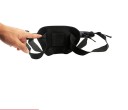 Set de curea cu dildo realist din silicon mărimea S cu testicule și ventuză din ham de piele reglabil design confortabil ambalaj discret 6