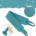 Set de exfoliación para el cuerpo Cinta 82 x 8 cm Guante 23 x 12,5 cm Esponja de lufa Set de peeling para la ducha y el baño 3