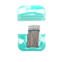 Set de fraises et pinceaux pour manucure 10 pcs 17