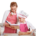 Set de gătit pentru copii 11 piese Set de bucătarie roz din bumbac cu șorț de 40x54 cm, bonetă, mănușă și ustensile Jucărie pentru fete 3–10 ani 4