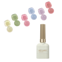 Set de lacuri gel pentru unghii 6 buc 15 ml UV LED Design semi-transparent Pentru manichiură acasă și în salon Decorare unghii 1