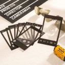 Set de materiale decorative 94 buc Mix de autocolante din hârtie și elemente decorative pentru creație, jurnale și proiecte creative 5