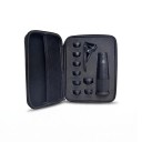 Set de obiective pentru mobil 10in1 Teleobiectiv 22x Fish Eye 198° Ultra-wide 0,63x Macro 15x și 6 filtre Sticlă optică Negru pentru iOS și Android 3