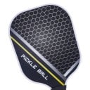 Set de pickleball cu rachete și mingi în geantă 40 x 20 x 1,4 cm Fibra de carbon grafitică Întunecată cu dungi galbene Pentru copii și adulți 3