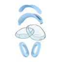 Set de protección 4 en 1 para AirPods Max Protección del puente de la cabeza, cubiertas externas de las copas, protección de las almohadillas y almohadilla interna de malla para máxima protección 1