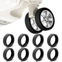 Set de protecții din silicon pentru roți 5,3 x 1,5 cm 8 buc Opritoare de protecție pentru roți de mobilier Capace antifonice pentru protecția 1