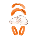 Set de protection 4 en 1 pour AirPods Max Protection de l'arceau, coques extérieures des écouteurs, protection des coussinets et tapis en maille intérieure pour une protection maximale 12