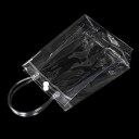 Set de pungi de cadou transparente 10 buc 15×13 cm PVC cu mânere și închidere cu capse pentru ambalarea cadourilor și a obiectelor mici 5