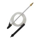 Set de sablare pentru aparat de spălat cu presiune Anlu și Kohler Duza ceramică #035 Accesoriu din oțel inoxidabil 46 cm Țeavă 3 m Negru Pentru rugină 1