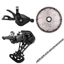 Set de schimbare pentru bicicletă 11 viteze 11–50T aliaj schimbător casetă lanț pentru bicicletă de munte și mers pe teren accidentat 2