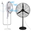 Set de sistem de răcire prin ceață cu 4 duze și furtun de 3 m din plastic și bronz cu filet interior de 1/2 inch pentru răcirea exterioară 1