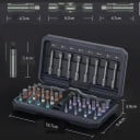 Set de șurubelnițe magnetice 42 în 1 cu ratchet detașabil și biți preciși, un instrument multifuncțional pentru repararea electronicelor 3