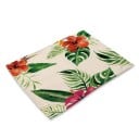 Set de table avec des fleurs tropicales 8