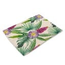 Set de table avec des fleurs tropicales 9