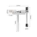 Set de unelte pentru repararea bicicletelor Extractor de lanț Tăietor de volant Extractor de manete Cheie pentru spițe Întreținere MTB și biciclete 2