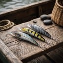 Set de wobleri minnow scufundători 3 buc 11 cm în cutie de plastic Momeli artificiale cu ochi 3D și cârlige triplu ABS Pentru pescuitul pește prădător 6