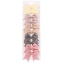 Set di 10 fermagli per capelli con fiocco 6,1 x 4,3 cm Fermagli eleganti a forma di fiocco Accessori colorati per capelli Per ragazze Donne 2