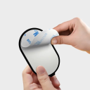 Set di 10 ganci adesivi da parete 5 x 3,2 x 2,1 cm Acciaio al carbonio Capacità Ganci per asciugamani Chiavi Cucina Bagno Senza forature 3