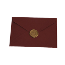 Set di 100 buste per lettere con sigillo buste eleganti carta strutturata formato classico per auguri e lettere 7