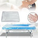 Set di 100 pezzi di coperture protettive monouso per lettini da massaggio 180 × 90 cm Pellicola igienica impermeabile SPA Wellness Lettino estetico 2