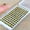 Set di 104 pezzi di ciuffi d'erba statici Adesivi Paesaggio per Modellismo Miniature Fantasy Diorama 8