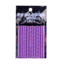 Set di 12 pezzi di tubi riflettenti autoadesivi per ruote 70x5 mm Elementi di sicurezza per raggi di biciclette Mountain bike Ciclismo notturno Visibilità 18