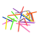 Set di 12 pezzi di tubi riflettenti autoadesivi per ruote 70x5 mm Elementi di sicurezza per raggi di biciclette Mountain bike Ciclismo notturno Visibilità 11