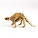 Set di 12 pezzi Figure di scheletri di dinosauri 9 cm Modelli di fossili in scala 1:200 Giocattolo educativo per bambini per giocare e giochi 4